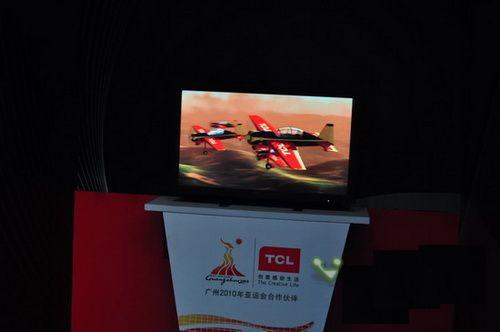 TCL 3D電視閃亮CEF，3D電視在2010真的“火”了