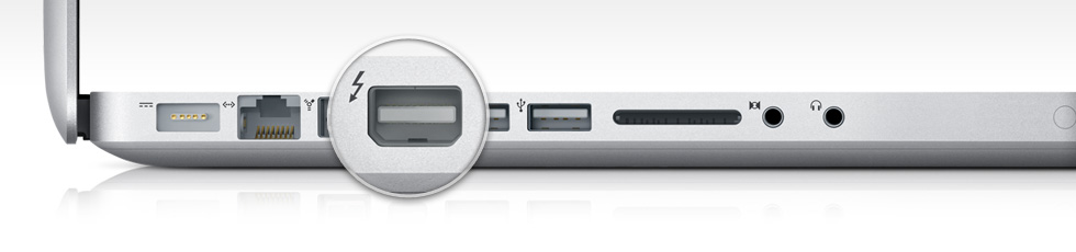Thunderbolt現配備于全新 MacBook Air、MacBook Pro、iMac 和 Mac mini 之上