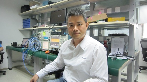 圖2. BERTScope資深專家、泰克高級業務拓展經理Allen Wang全程督導本次免費測試活動。