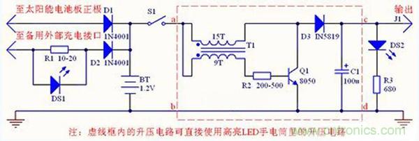 微型太陽能供電板DIY，給手電筒收音機供電