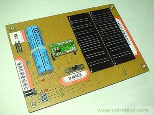 微型太陽能供電板DIY，給手電筒收音機供電