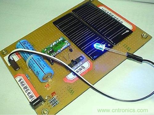 微型太陽能供電板DIY，給手電筒收音機供電