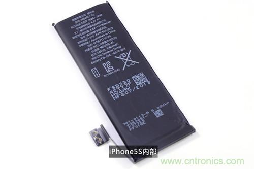 土豪金iPhone 5S拆解：內部結構升級，維修難度增加
