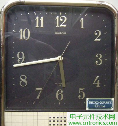 拆個老古董，日本精工石英電子掛鐘拆解