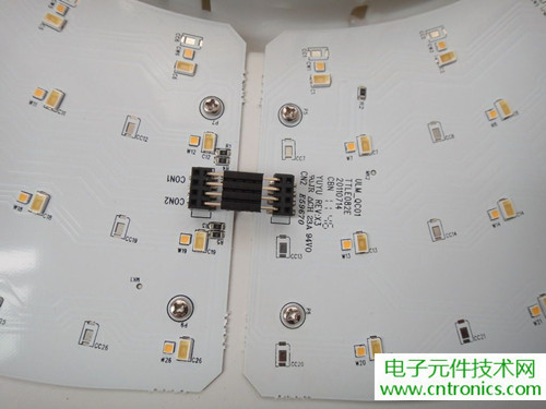 高端大氣上檔次！智能遙控調光LED吸頂燈拆解