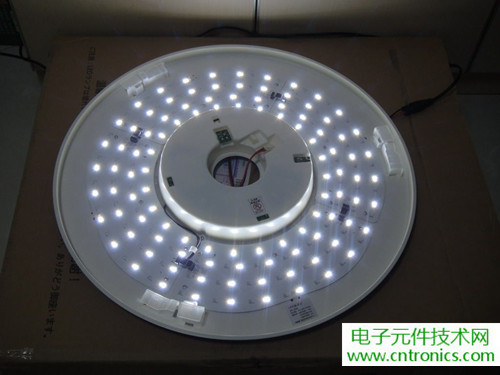 高端大氣上檔次！智能遙控調光LED吸頂燈拆解