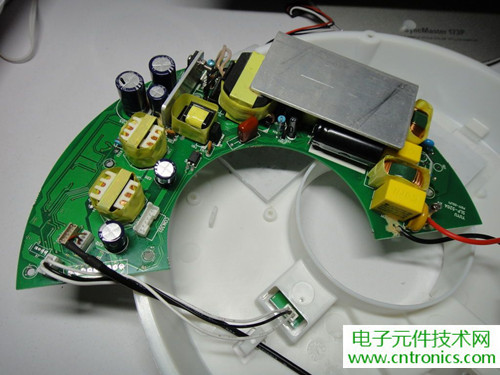 高端大氣上檔次！智能遙控調光LED吸頂燈拆解