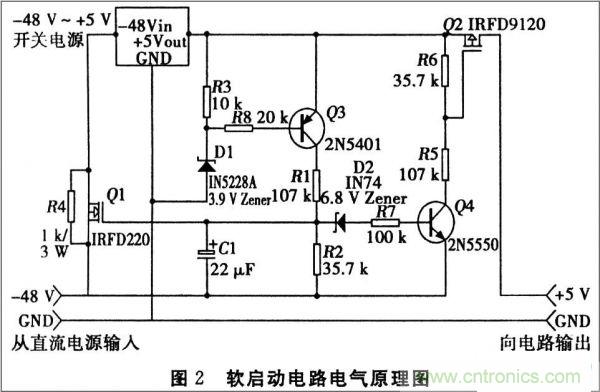 抑制開關電源浪涌，且看軟啟動電路顯神通！