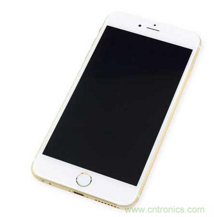 iPhone 6 Plus采用了大量新技術，包括由TSMC代工的蘋果A8 SoC。（來源：iFixit）