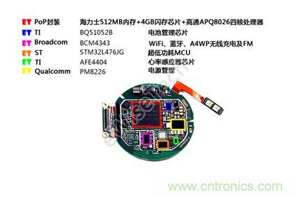 MOTO 360二代智能手表拆解：只有細節，沒有亮點