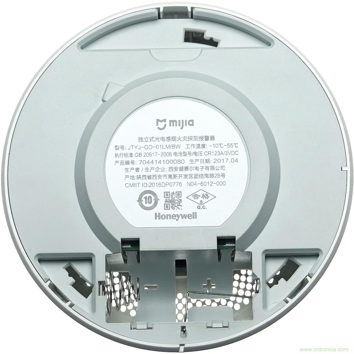 小米煙霧報警器拆解：一顆電池可用五年是如何做到的？