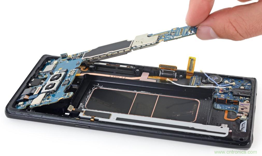 三星Note 8拆解，模塊化+分離式設計成趨勢？