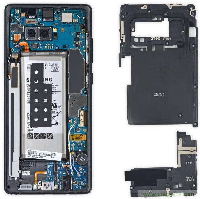 三星Note 8拆解，模塊化+分離式設計成趨勢？