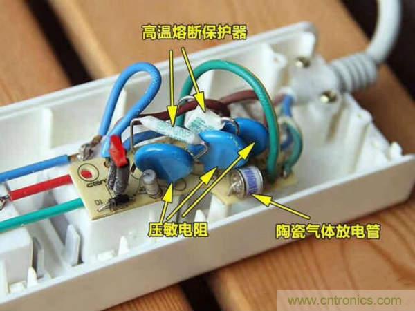 電源插座如何防雷？巧用壓敏電阻&陶瓷氣體放電管