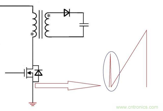 反激電源高壓MOS管電流尖峰怎么產生的？如何減小電流尖峰？