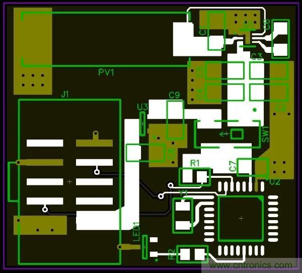 如何布局光伏電源的PCB？