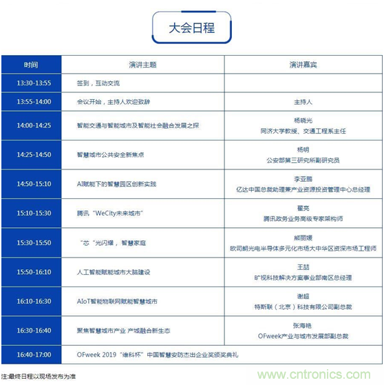 周六見！看BAT是如何用AI在智慧城市里“跑馬圈地” 大會倒計時