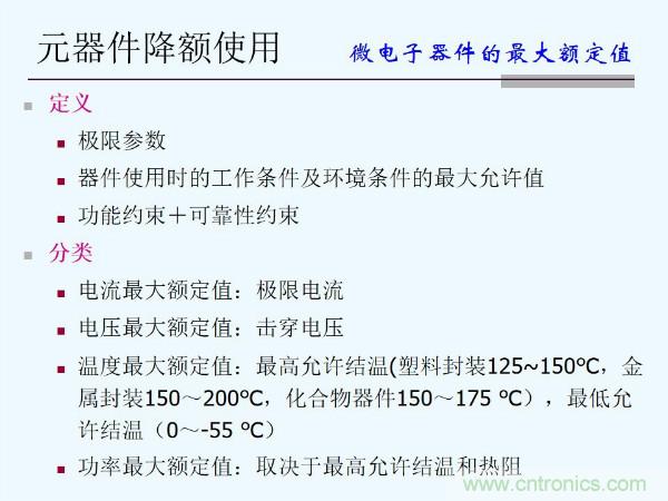 元器件應用可靠性如何保證，都要學習航天經驗嗎？