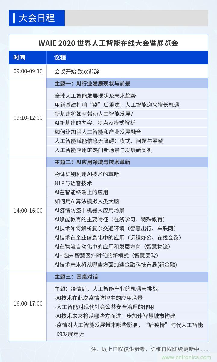 燃AI引擎，WAIE 2020世界人工智能大會震撼來襲！