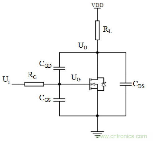 MOSFET的寄生電容是如何影響其開關速度的？