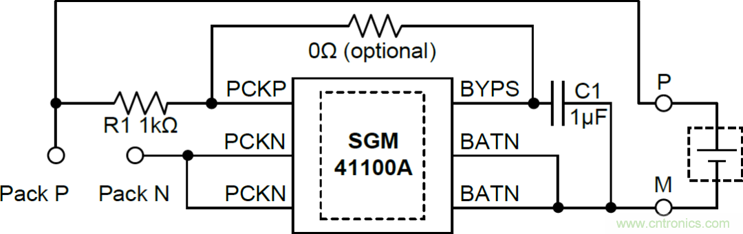 小封裝、微功耗小微電池保護器SGM41100A