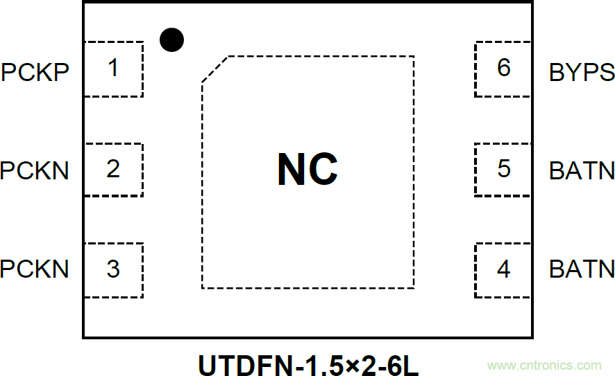 小封裝、微功耗小微電池保護器SGM41100A
