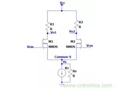 關于差分輸入電路和共模信號，差模信號關系的理解