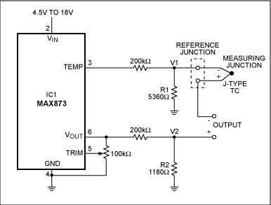 如何利用電壓基準補償熱電偶冷端？