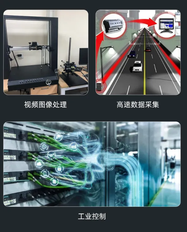 基于賽靈思、紫光芯片開發的FPGA高速通信開發板，適用于圖像處理、工業控制場景